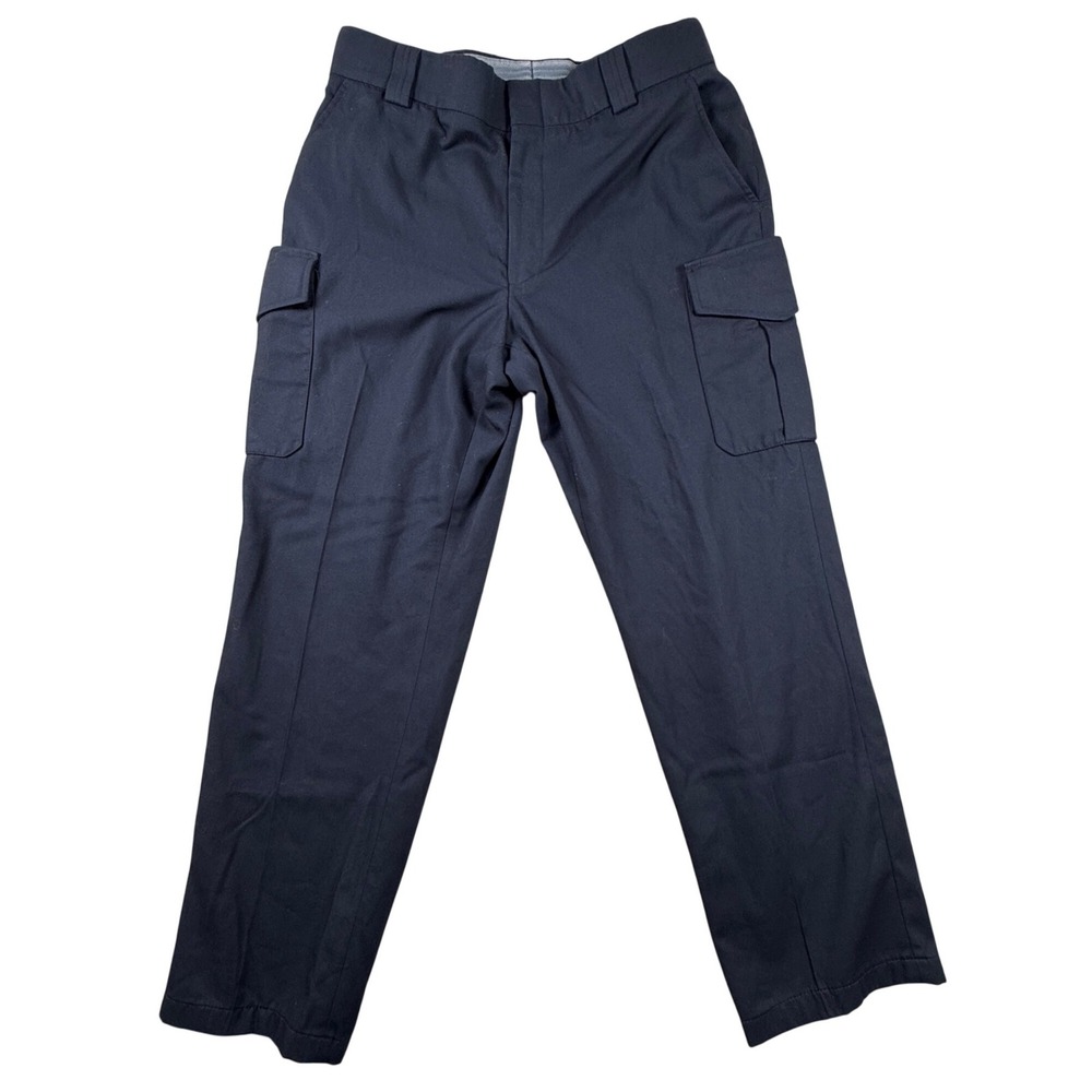 Blauer Mens Tactical Cargo Pants Navy Blue Uniform Work Trousers 33x31